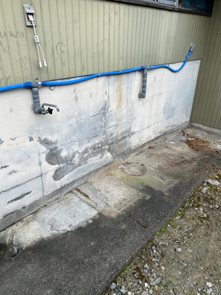 屋外のビフォア