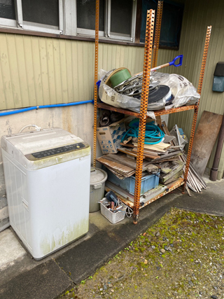 屋外のアフター