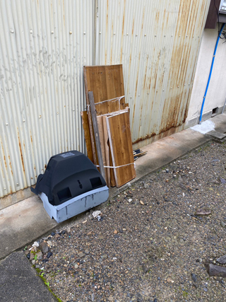 屋外のビフォア