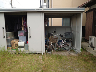 倉庫のビフォア