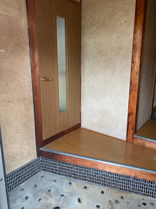 玄関のアフター