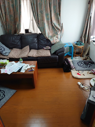 リビングのビフォア