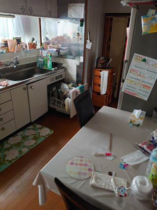 キッチンのビフォア