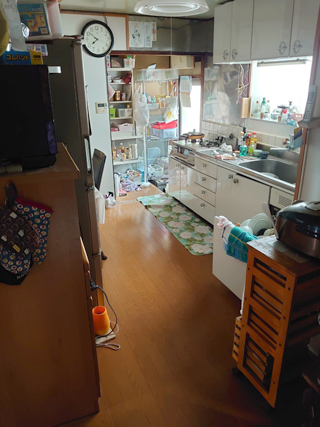 キッチンのビフォア