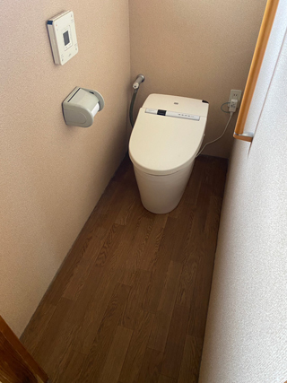 トイレのアフター