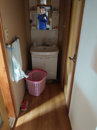 洗面のビフォア