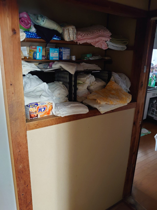 壁収納のビフォア