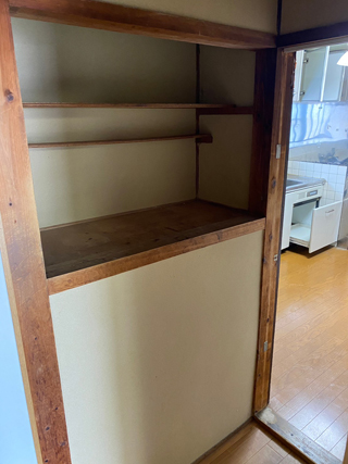 壁収納のアフター