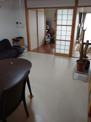 リビングのビフォア