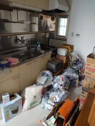 キッチンのビフォア