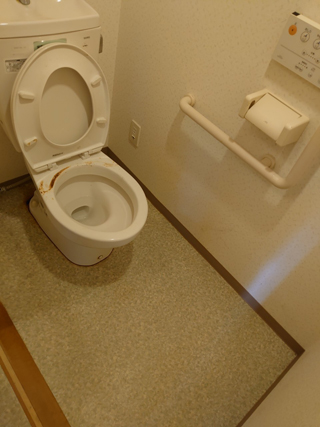 トイレのビフォア