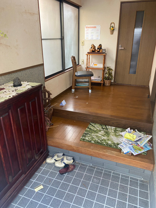 玄関のビフォア