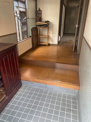 玄関のアフター