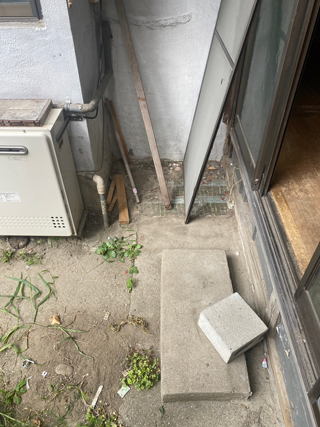 家の外周のアフター