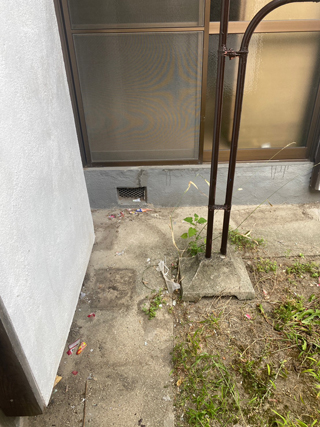 家の外周のアフター