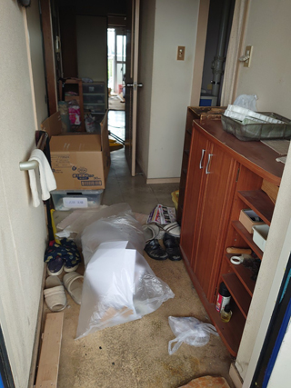 玄関のビフォア