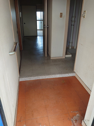 玄関のアフター