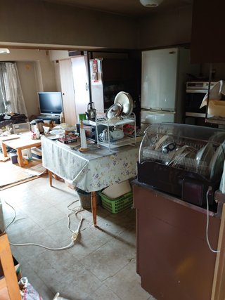 キッチンのビフォア