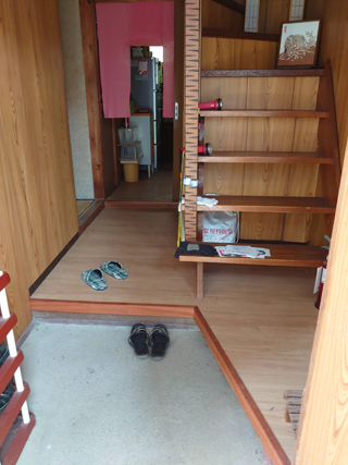 玄関のビフォア