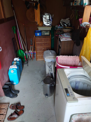 土間洗濯場のビフォア