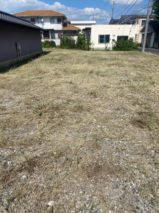 家裏東側から西側のビフォア