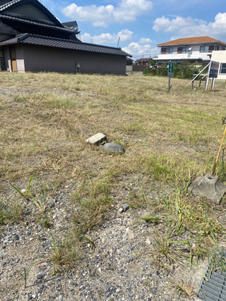 家裏東側奥から西側奥のビフォア