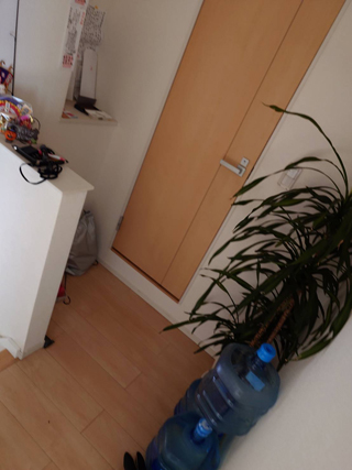 トイレ前廊下のビフォア