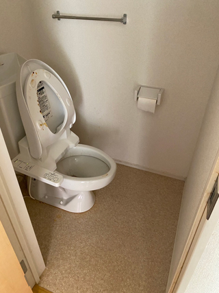 トイレのアフター