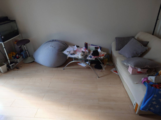 リビングのビフォア