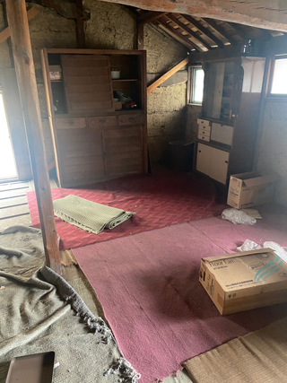 ２階倉庫２のビフォア