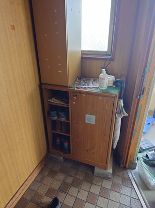 玄関のビフォア