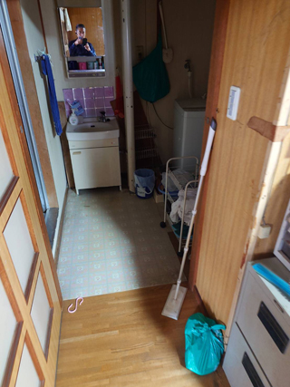 洗面のビフォア