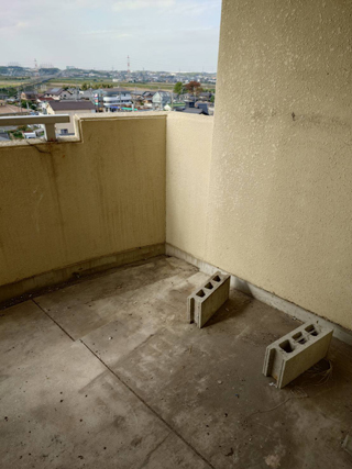 ベランダ2のアフター