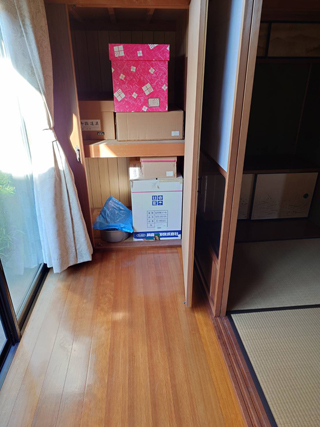 縁側押し入れのビフォア