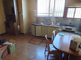 キッチンのビフォア