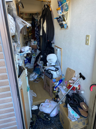 玄関のビフォア