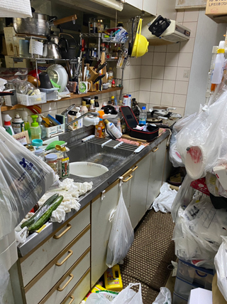 キッチンのビフォア