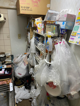 キッチンのビフォア