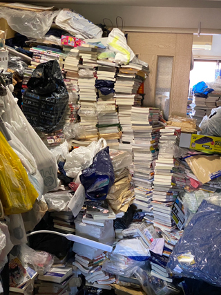 リビング入口のビフォア