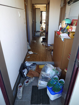 玄関のビフォア