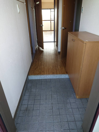 玄関のアフター