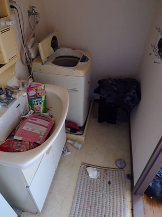 洗面のビフォア