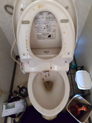 トイレのビフォア