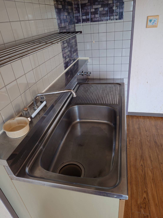 キッチンシンクのアフター