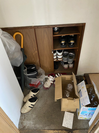 玄関のビフォア