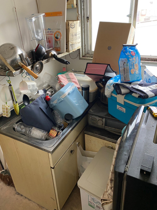 キッチンのビフォア