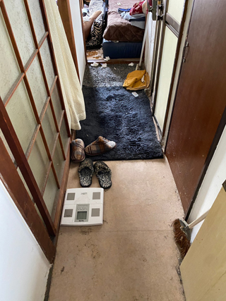 廊下のビフォア