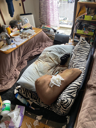 部屋２のビフォア