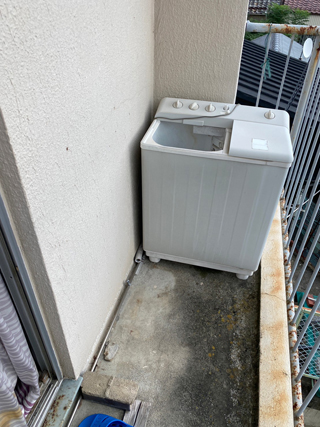 ベランダのビフォア