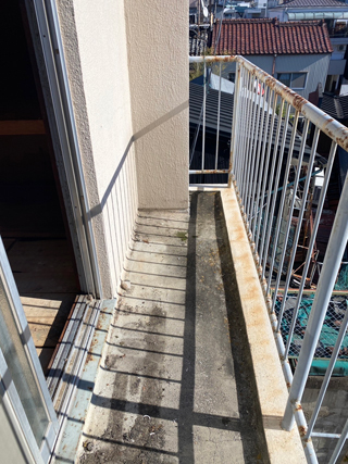 ベランダのアフター